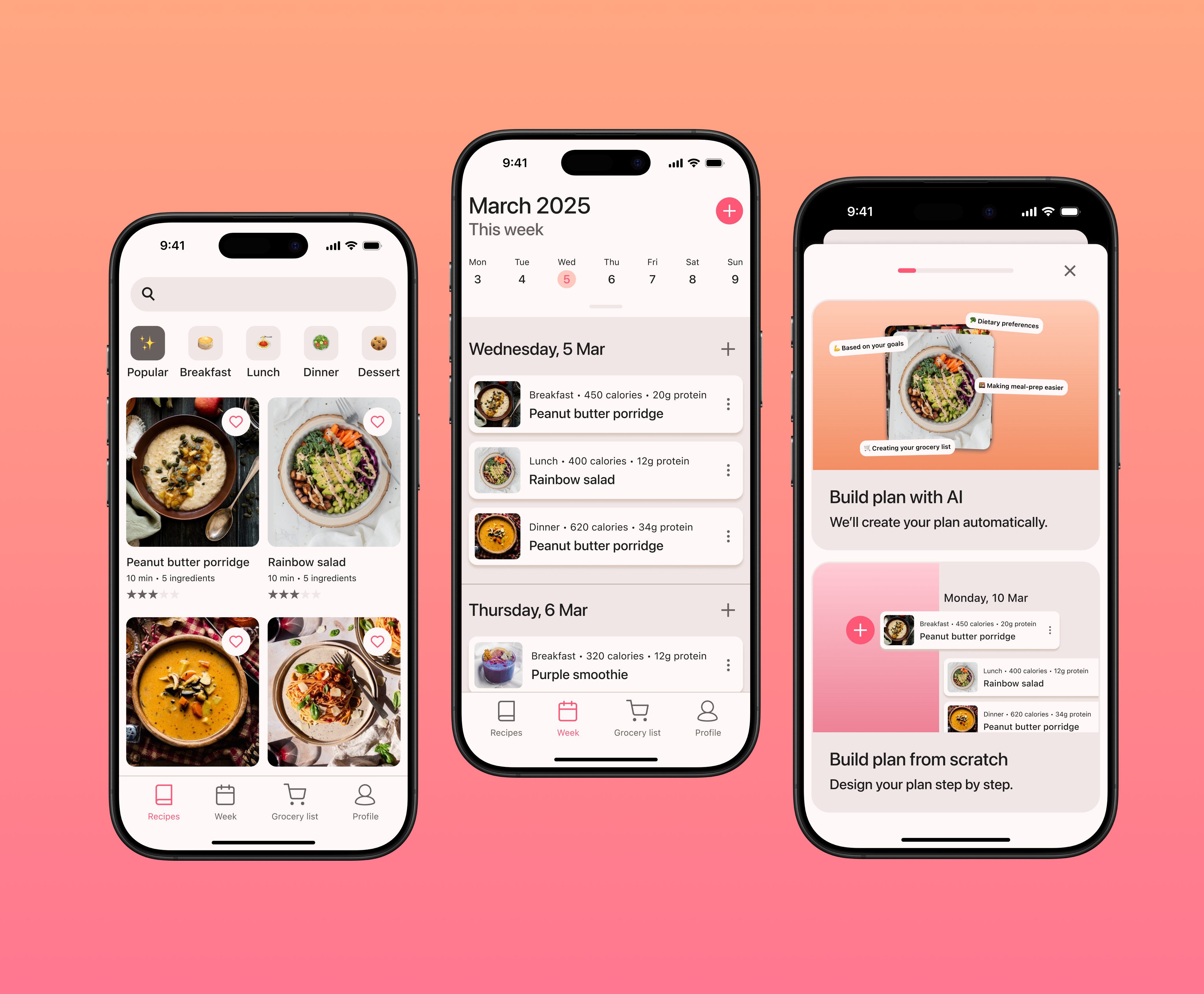 Meal planning made easier and faster with AI
