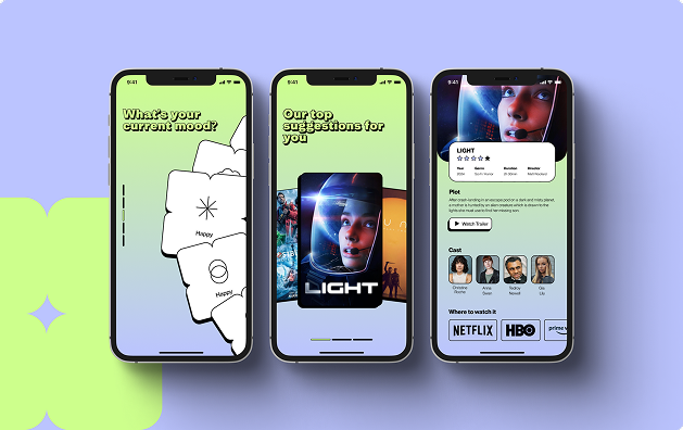 Movie recommendation app for cozy Sundays